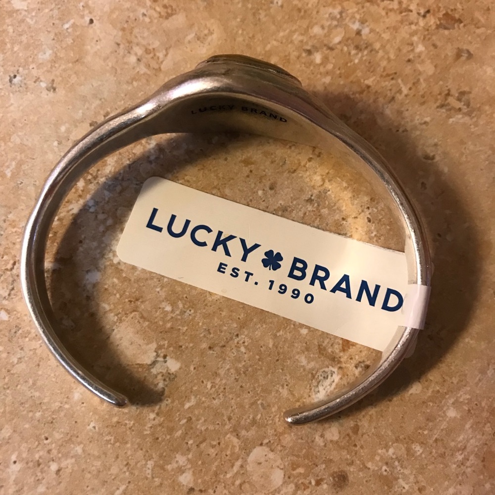 Lucky Brand Two Tone Bean Cuff